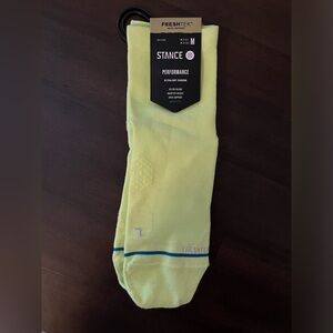 NWT Stance FreshTek Infiknit Nocturnal qtr sock